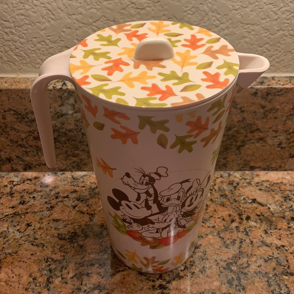 Disney Mickey & Friends Harvest Bamboo Pitcher - Picture 3 of 10